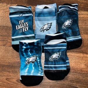 EAGLES NFL Women's Casual Socks - Blue and Black NWOT